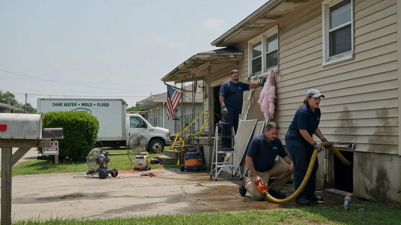 Water Damage Repair in Oakes, ND near me